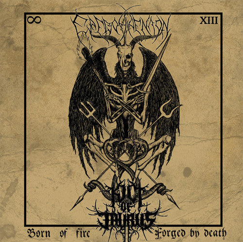 Kult Of Taurus / Aenaon Erevos - Born of Fire Forged By Death [CD]