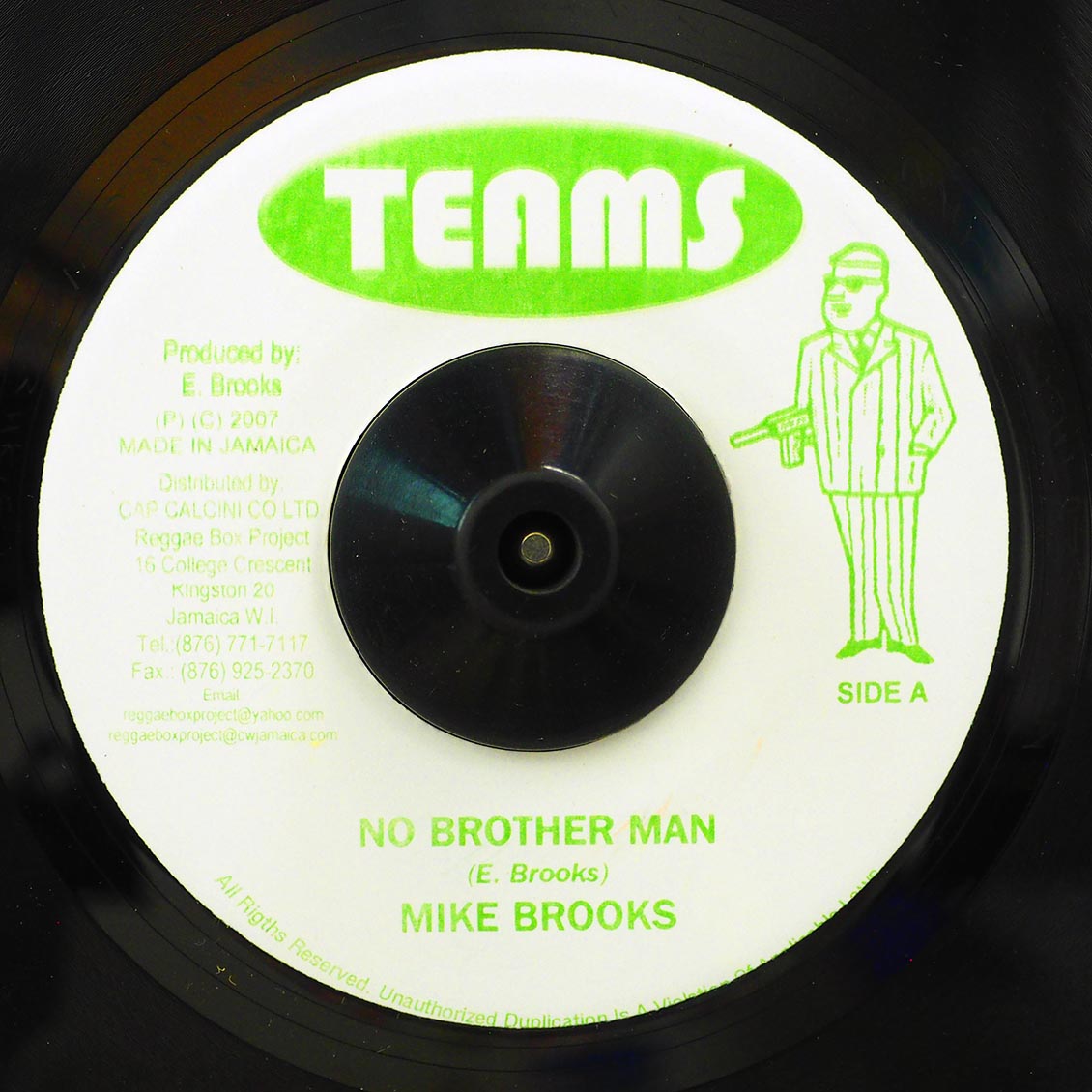 Mike Brooks - No Brother Man  /  Mike Brooks - Who Have Eyes To See [New] [New Vinyl 7"]