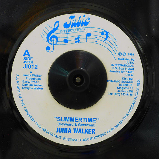 Junia Walker - Summertime  /  Junia Walker - Down Downpresser [New] [New Vinyl 7"]