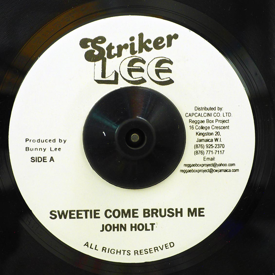John Holt - Sweetie Come Brush Me  /  John Holt - Wherever I Lay My Hat [New] [New Vinyl 7"]