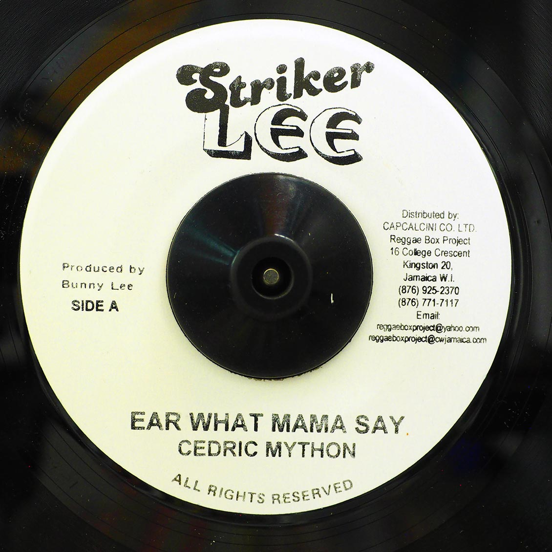 Cedric Myton - Ear What Mama Say  /  Version [New Vinyl 7"]