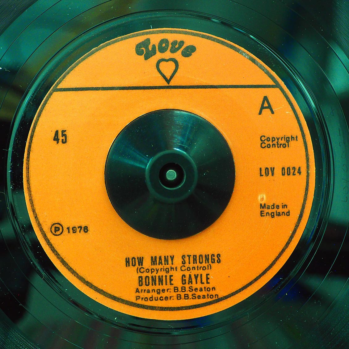 Bonnie Gayle - How Many Strongs  /  Version [New Vinyl Record 7" Single]