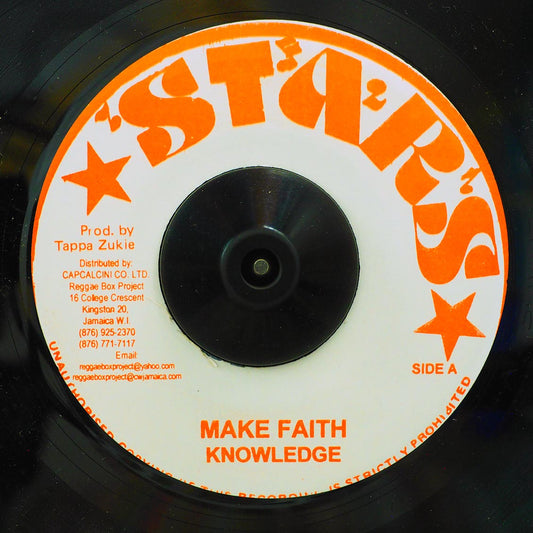 Knowledge - Make Faith  /  Version [New Vinyl Record 7" Single]