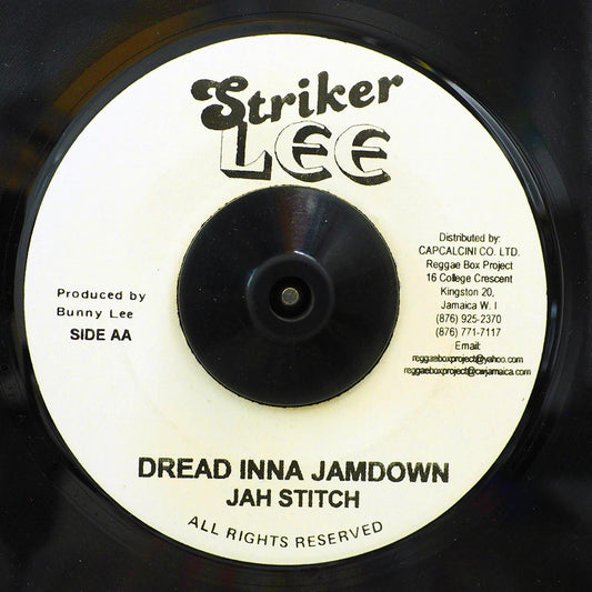 Jah Stitch - Dread Inna Jamdown  /  John Holt - In The Spring Time [New Vinyl Record 7" Single]