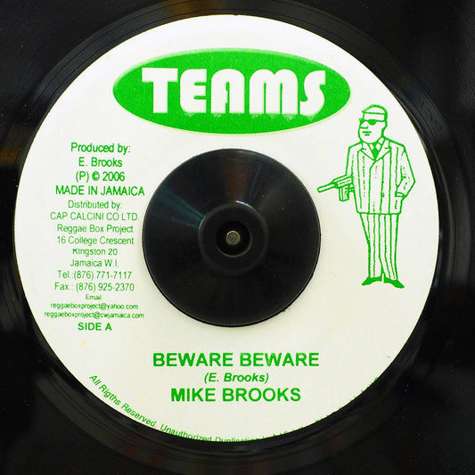 Mike Brooks - Beware Beware  /  Version [New] [New Vinyl 7"]