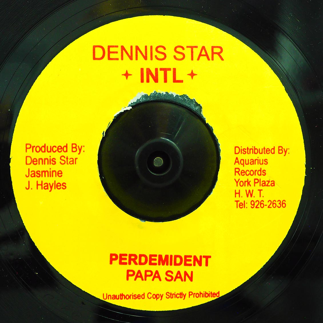 Papa San - Perdominant   /  Version (rhythm: "Little John - Mud Up") [New] [New Vinyl 7"]