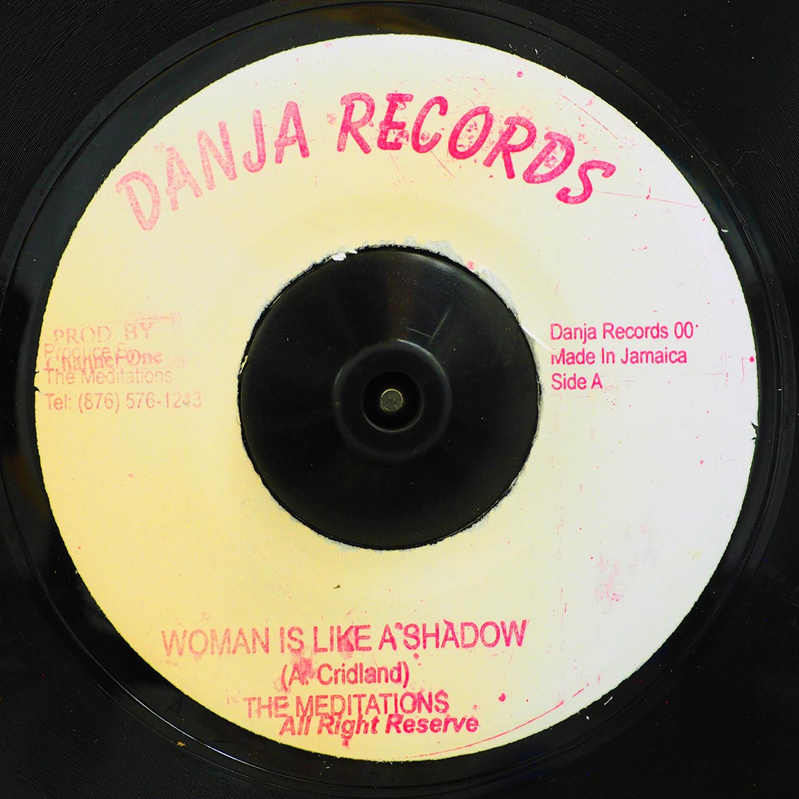 Meditations - Woman Is Like A Shadow  /  Version (rhythm: "Woman Is Like A Shadow") [New] [New Vinyl 7"]