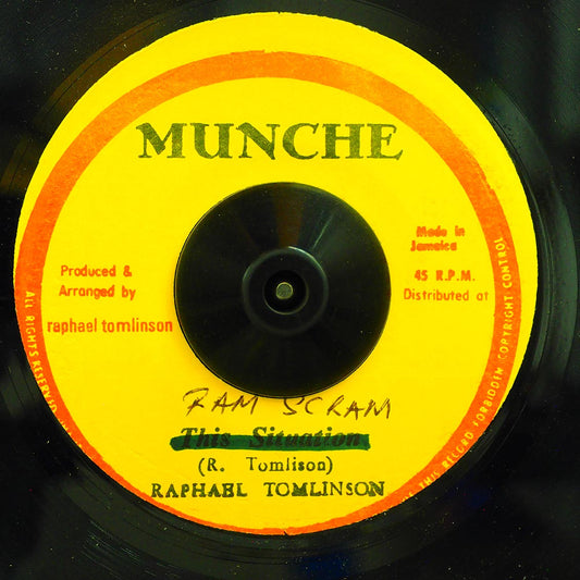 Raphael Tomlinson - Ram Scram  /  Version [New] [New Vinyl 7"]