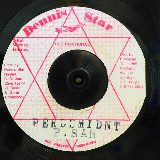 Papa San - Perdominant   /  Version [New Vinyl Record 7" Single]