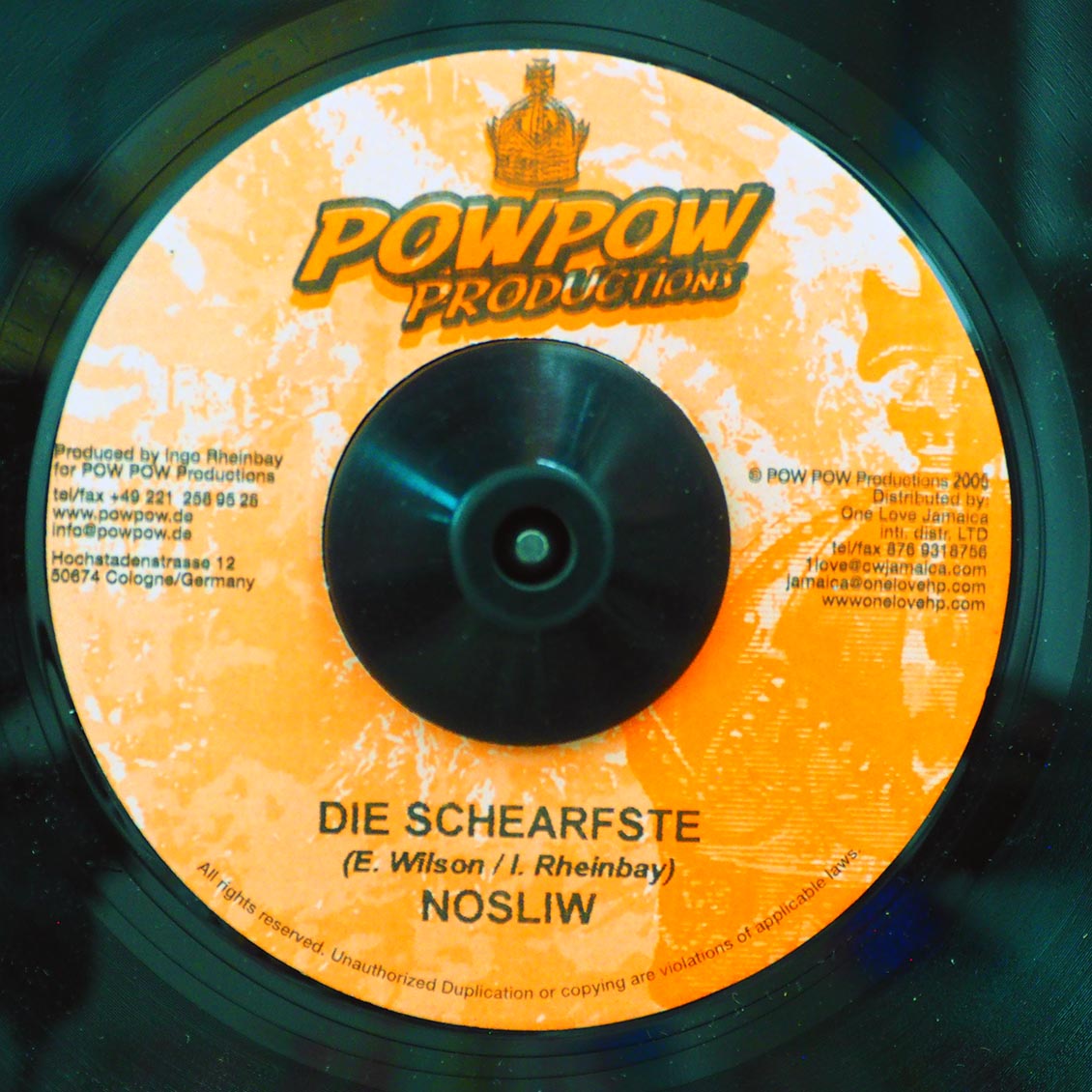 Seeed - Stand Up  /  Nosliw - Die Schearfste (rhythm: "Gladiator") [New Vinyl Record 7" Single]
