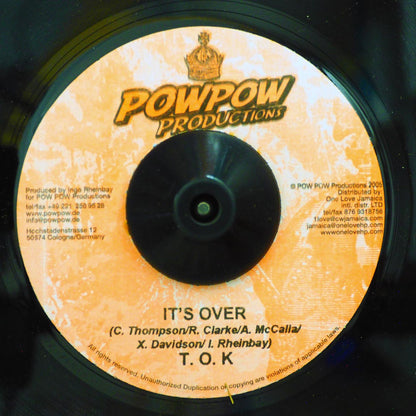 TOK - It's Over  /  Version (rhythm: "Gladiator") [New Vinyl Record 7" Single]