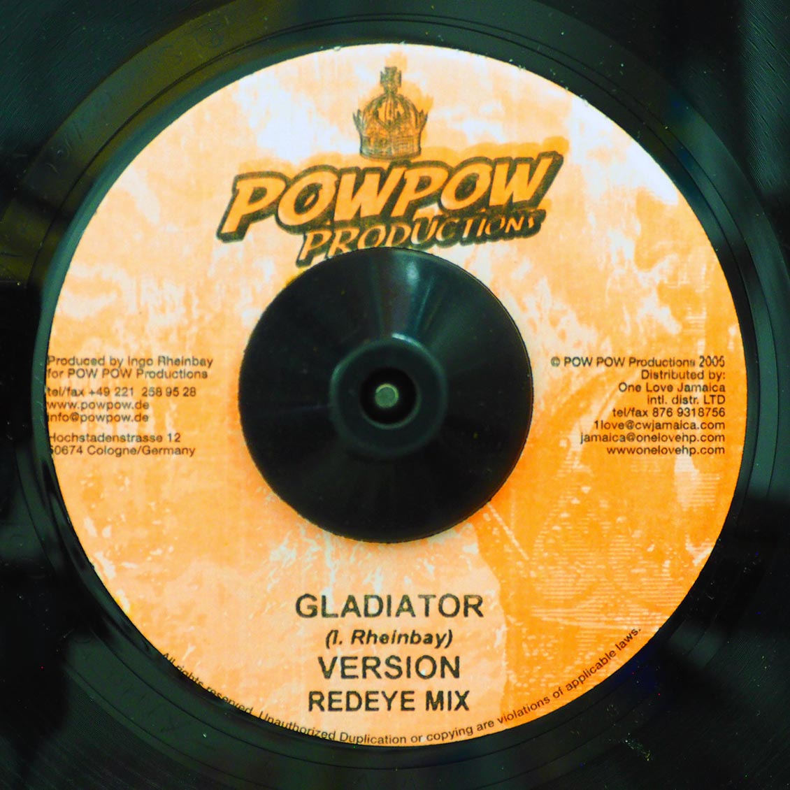 TOK - It's Over  /  Version (rhythm: "Gladiator") [New Vinyl Record 7" Single]