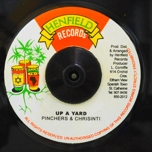 Pinchers, Chrisinti - Up A Yard  /  Version (rhythm: "Life") [New] [New Vinyl 7"]