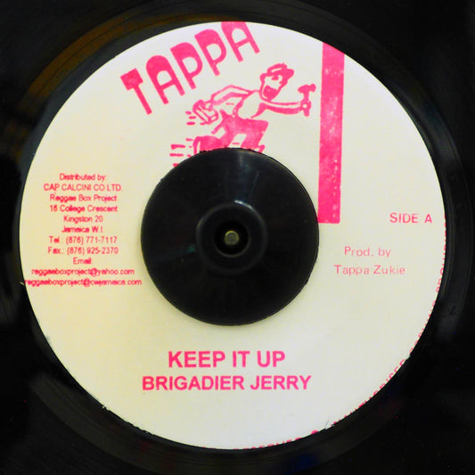 Brigadier Jerry - Keep It Up  /  Version (rhythm: "Putting Up Resistance") [New] [New Vinyl 7"]