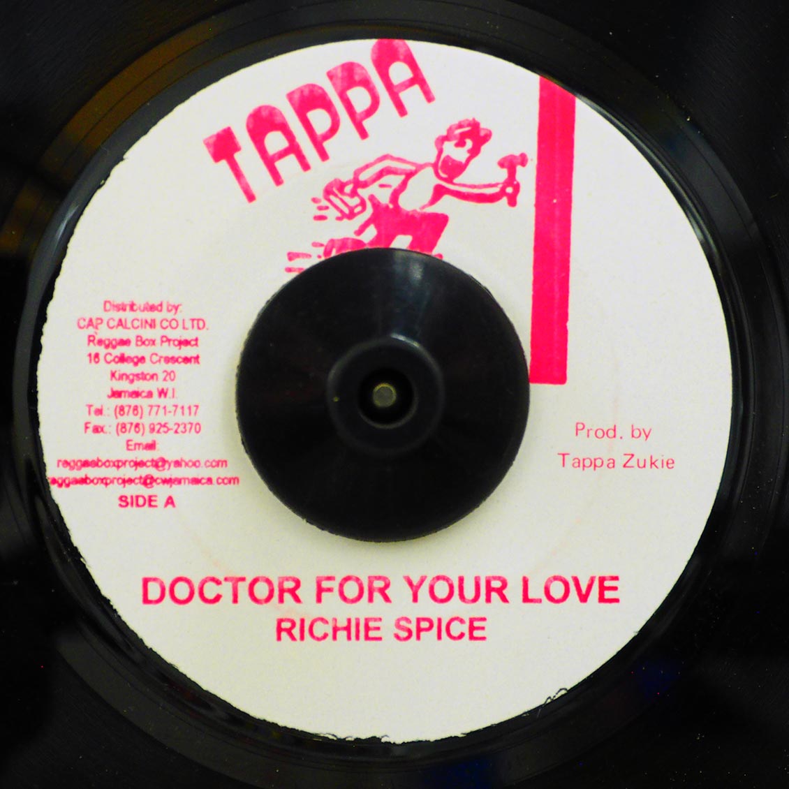 Richie Spice - Doctor For Your Love  /  Version (rhythm: "Doctor") [New Vinyl Record 7" Single]