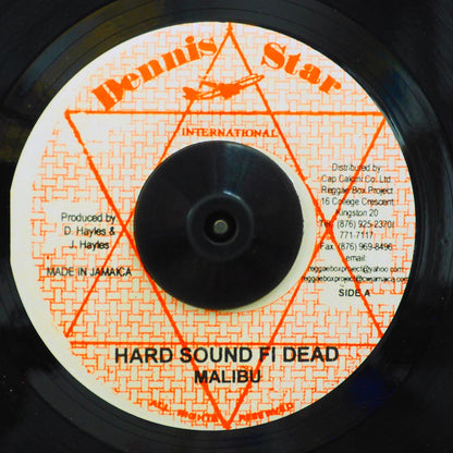 Malibu - Hard Sound Fi Dead  /  Teddy Irie - Run Come Sound Bwoy (rhythm: "Pinchers - Bandelero") [New Vinyl Record 7" Single]