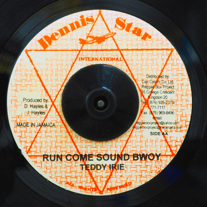 Malibu - Hard Sound Fi Dead  /  Teddy Irie - Run Come Sound Bwoy (rhythm: "Pinchers - Bandelero") [New Vinyl Record 7" Single]