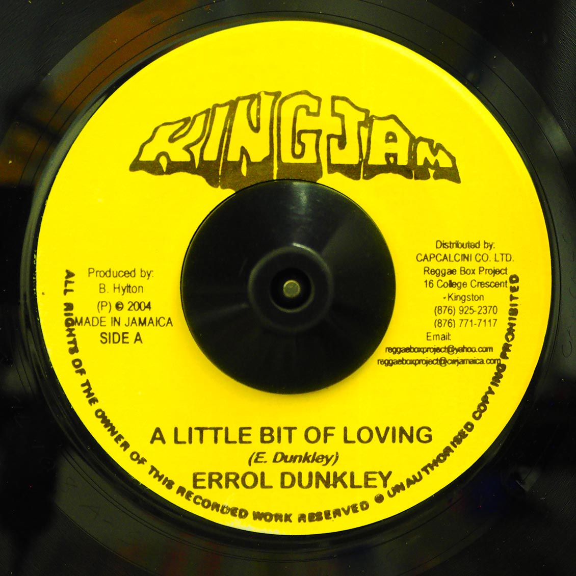 Errol Dunkley - A Little Bit Of Loving  /  True Facts - See Me Yah Now (rhythm: "Africa") [New Vinyl 7"]