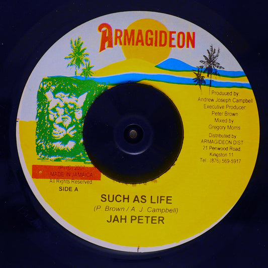 Jah Peter - Such Is Life  /  Version (rhythm: "Livity") [New Vinyl 7"]