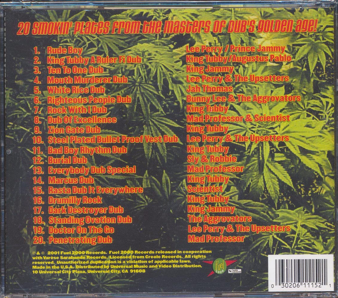Lee Perry, King Tubby, Augustus Pablo, Scientict, Etc. - Dub Massive Volume 1 (20 tracks) [New CD]