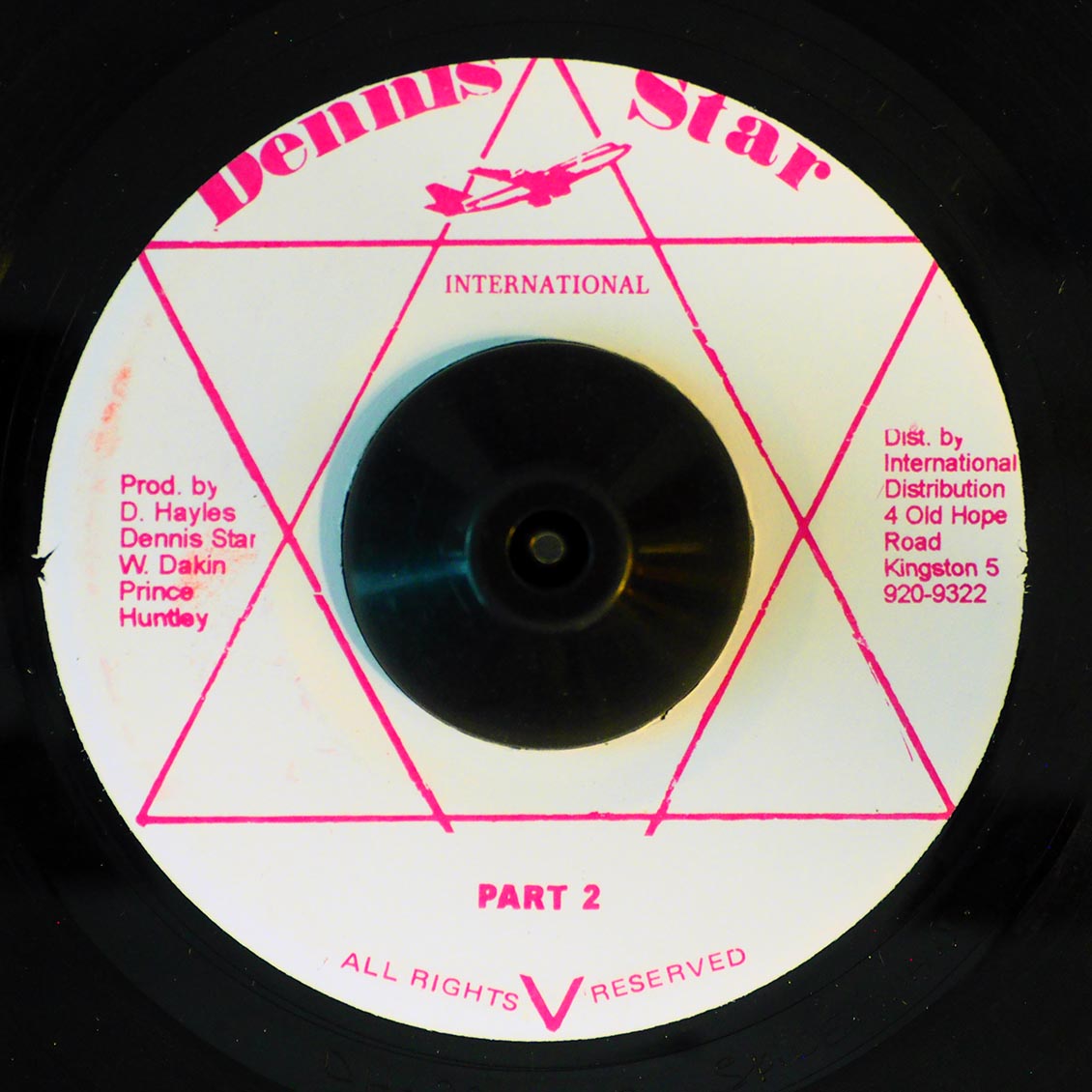 Beenie Man - No Mama  /  Part 2 (rhythm: "Death In The Arena") [New Vinyl 7"]