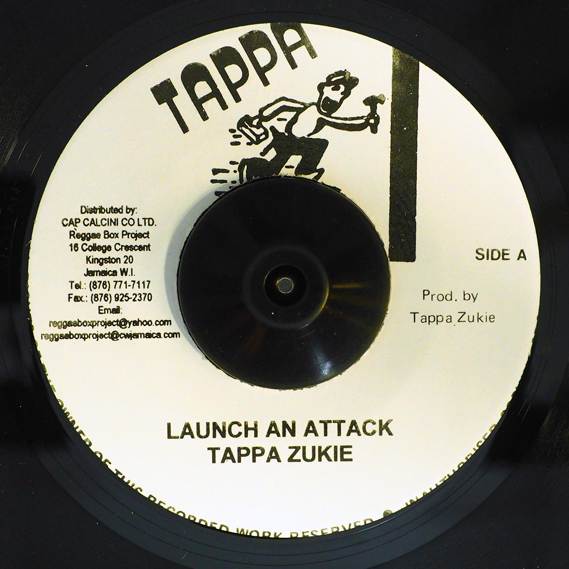 Tappa Zukie - Launch An Attack  /  Version (rhythm: "Storm") [New] [New Vinyl 7"]