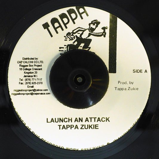 Tappa Zukie - Launch An Attack  /  Version (rhythm: "Storm") [New] [New Vinyl 7"]