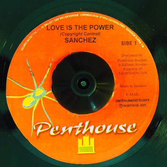 Sanchez - Love Is The Power  /  Version [New Vinyl Record 7" Single]
