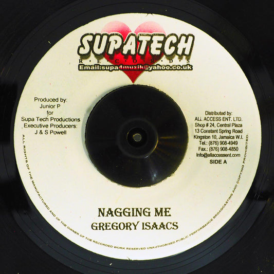 Gregory Isaacs - Nagging Me  /  Version (rhythm: "Samara") [New] [New Vinyl 7"]
