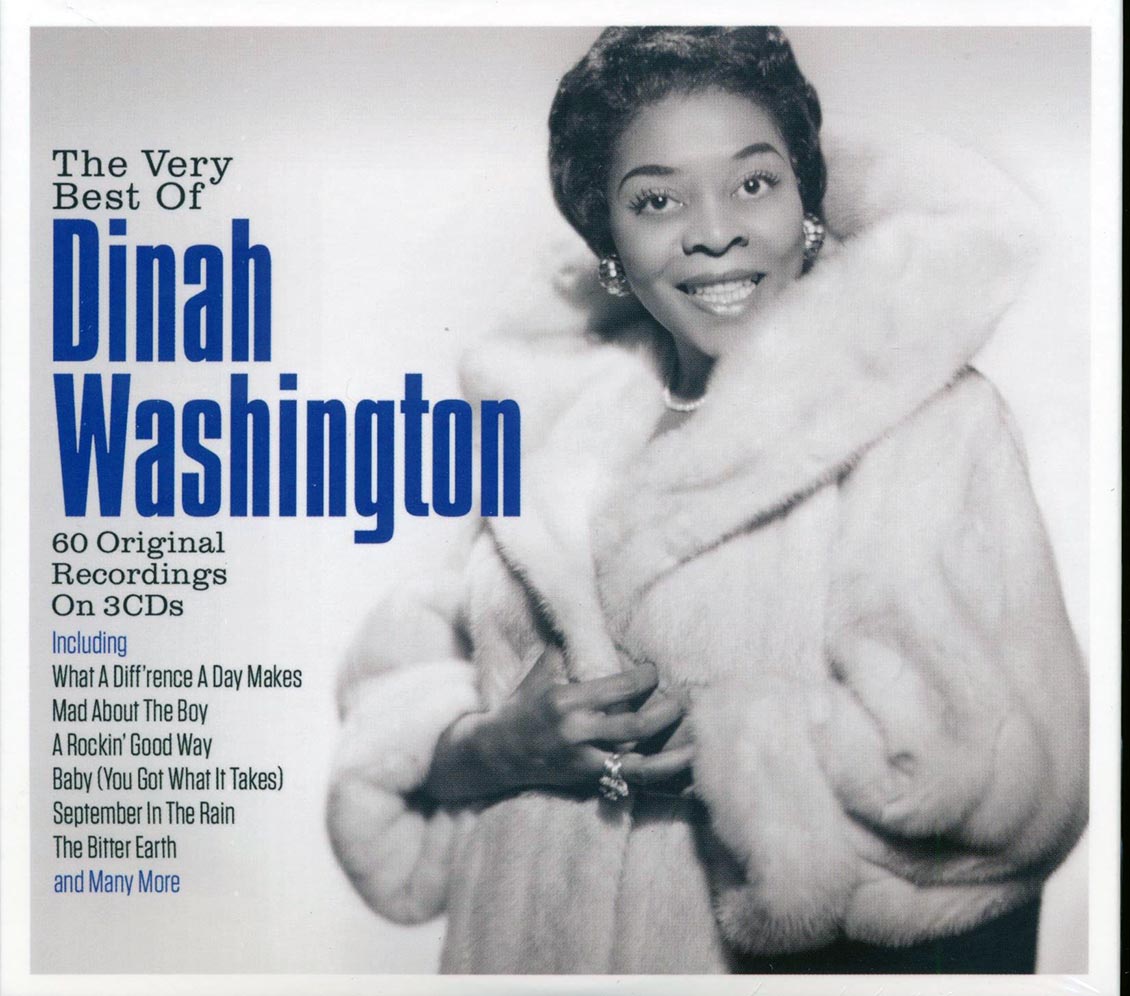 Dinah Washington - The Very Best Of Dinah Washington (60 tracks) (3xCD) (deluxe 4-fold digipak) [New CD]