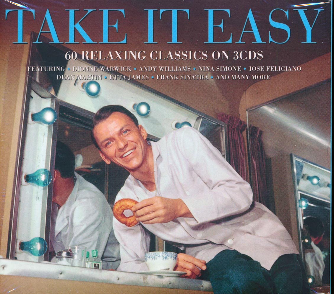Frank Sinatra, Etta James, Dean Martin, Etc. - Take It Easy: 60 Relaxing Classics (60 tracks) (3xCD) (deluxe 4-fold digipak) [New] [New CD]