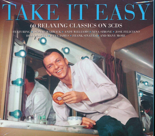 Frank Sinatra, Etta James, Dean Martin, Etc. - Take It Easy: 60 Relaxing Classics (60 tracks) (3xCD) (deluxe 4-fold digipak) [New] [New CD]