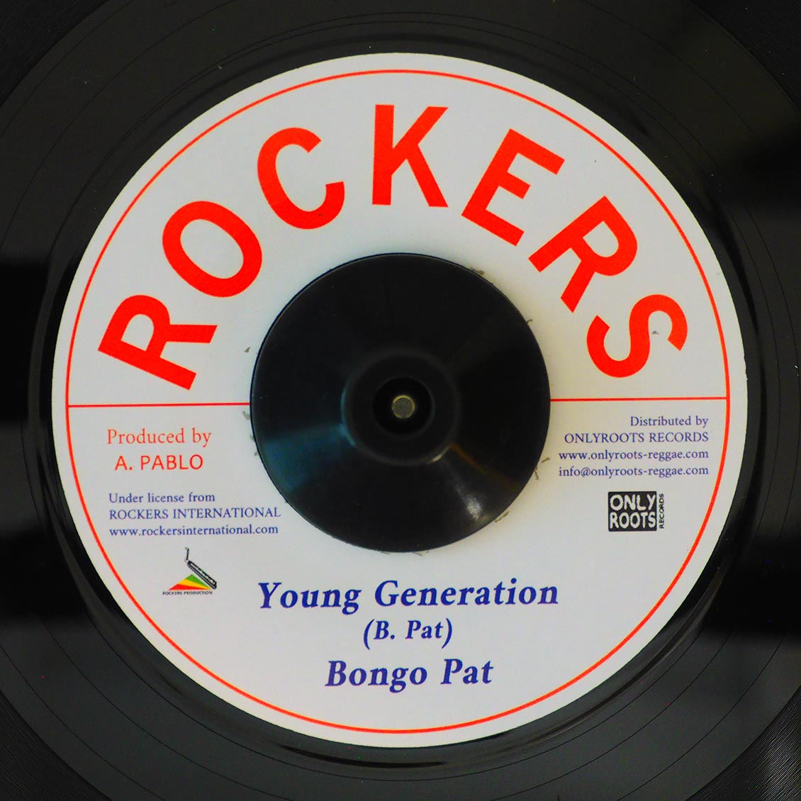 Bongo Pat - Young Generation  /  Augustus Pablo - New Style [New Vinyl Record 7" Single]