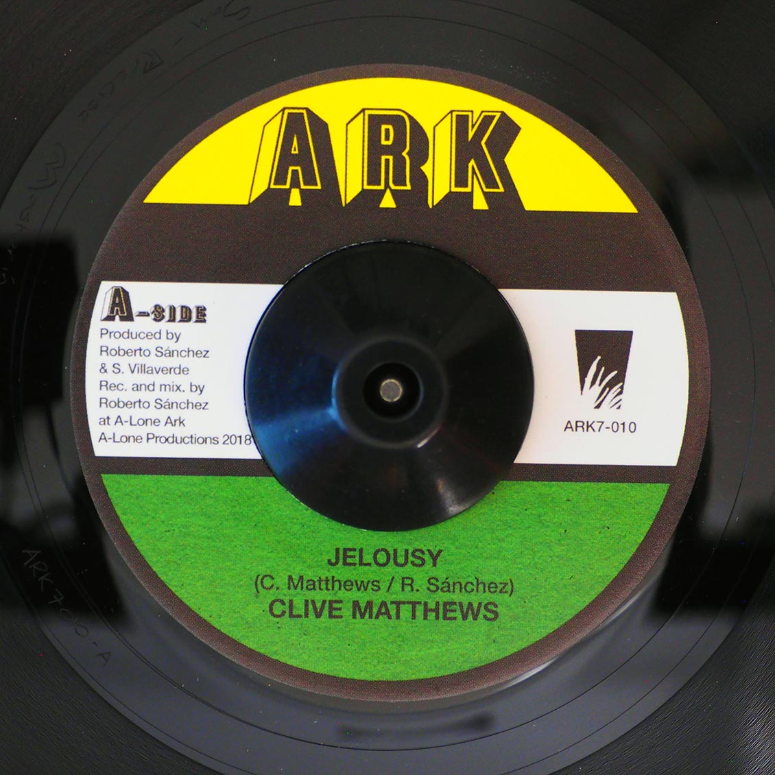 Clive Matthews - Jealousy  /  Lone Ark Riddim Force - Dub Version [New Vinyl 7"]