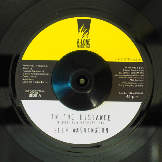 Glen Washington - In The Distance  /  Lone Ark Riddim Force - A-Lone Riders [New Vinyl 7"]