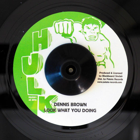 Dennis Brown - Look What You Doing  /  Dennis Brown - Look What You Dubbing [New Vinyl Record 7" Single]