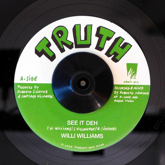 Willie Williams - See It Deh  /  Lone Ark Riddim Force - Creation In Dub Part 2 (rhythm: "Creation") [New Vinyl Record 7" Single]