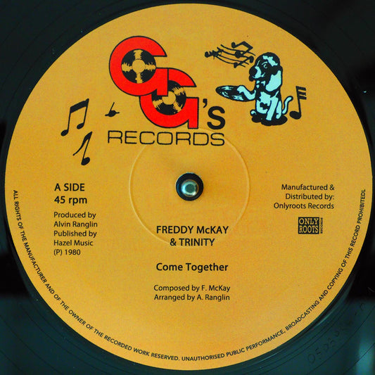 Freddie McKay, Trinity - Come Together (Extended Mix)  /  GG All Stars - Sha-La Mar Rockers [New Vinyl 12"]
