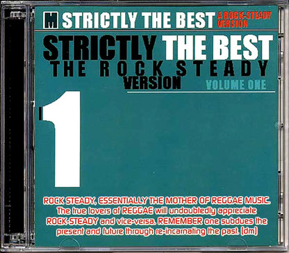 U Roy, Ken Boothe, Slim Smith, Etc. - Strictly The Best: The Rock Steady Version Volume 1 (2xCD) [New CD]