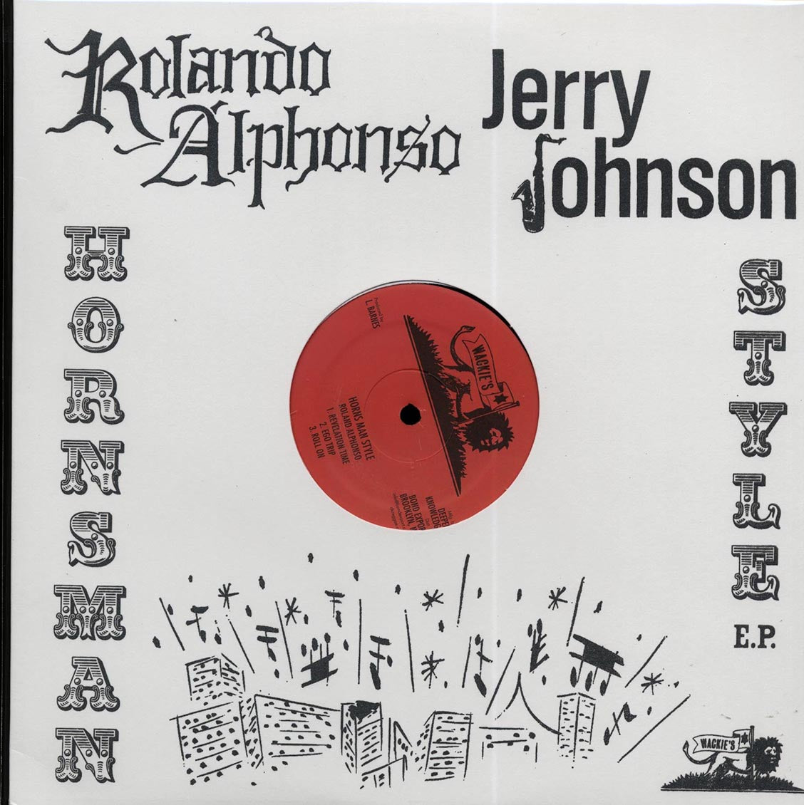 Roland Alphonso, Jerry Johnson - Hornsman Style EP [New Vinyl LP]