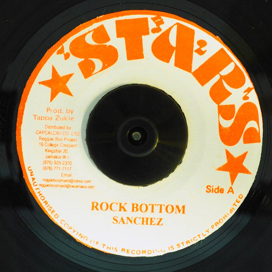 Sanchez - Rock Bottom  /  Version [New Vinyl Record 7" Single]