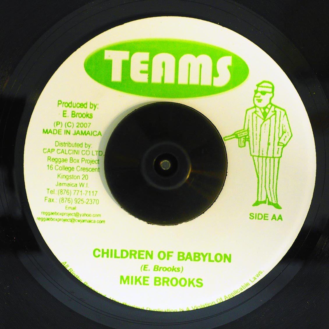 Mike Brooks - Children Of Babylon  /  Mike Brooks - Jah Is My Light [New Vinyl Record 7" Single]