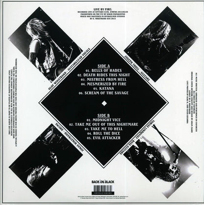 Enforcer - Live By Fire (ltd. ed.) (splatter vinyl) [New Vinyl LP]