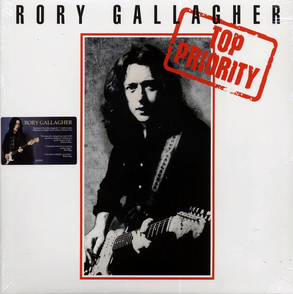 Rory Gallagher - Top Priority (incl. mp3) (180g) [New Vinyl Record LP]