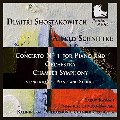 Shostakovich / Kasman / Kaliningrad Phil Chamber - Pno Con 1 & Chamber Sym-Con for Pno & STRS Music CD