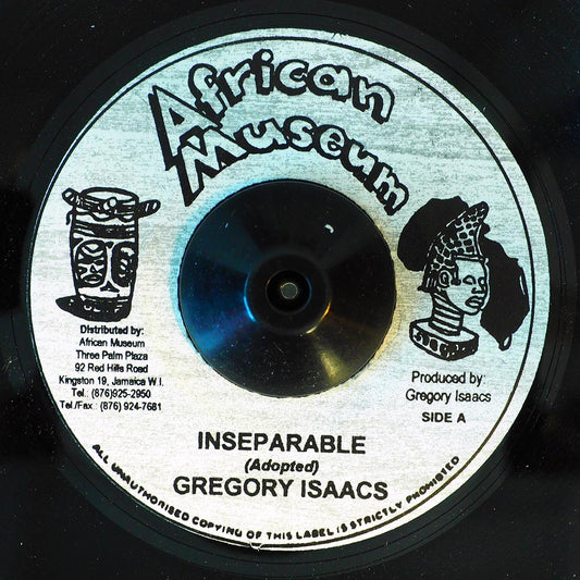 Gregory Isaacs - Inseparable  /  Version (rhythm: "Unforgettable") [New Vinyl 7"]