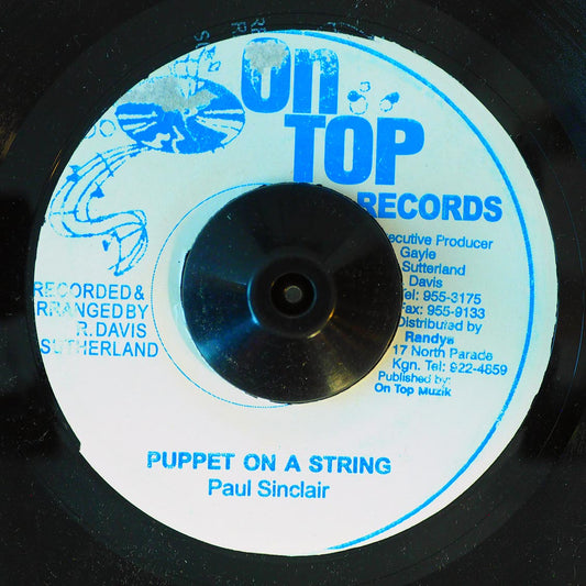 Paul Sinclair - Puppet On A String  /  Flabba Holt - I'm Not A King (rhythm: "I'm Not A King") [New] [New Vinyl 7"]