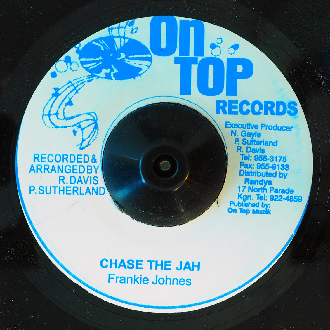 Frankie Jones - Chase Them Jah  /  Version [New Vinyl Record 7" Single]