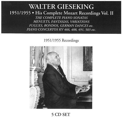 Mozart - Complete Recordings of Wal Music CD