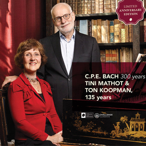 Tini Mathot / Koopman,Ton - C.P.E Bach: Fantasia / 6 Organ Sonatas Music CD
